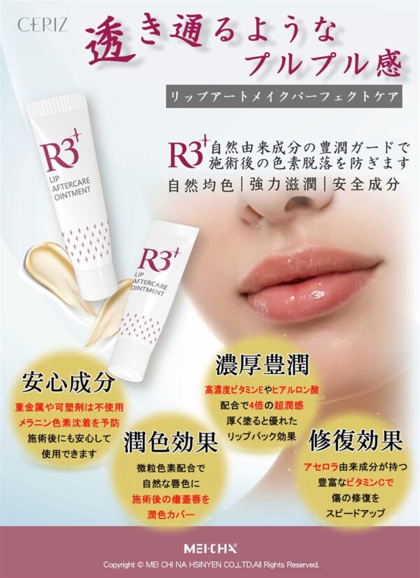 アフターバーム メイチャ R3+ Lip（10P） - 画像 (2)