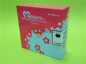 メイチャ 金手筆（GP） ニードルキャップ（1本針用）（50P）
